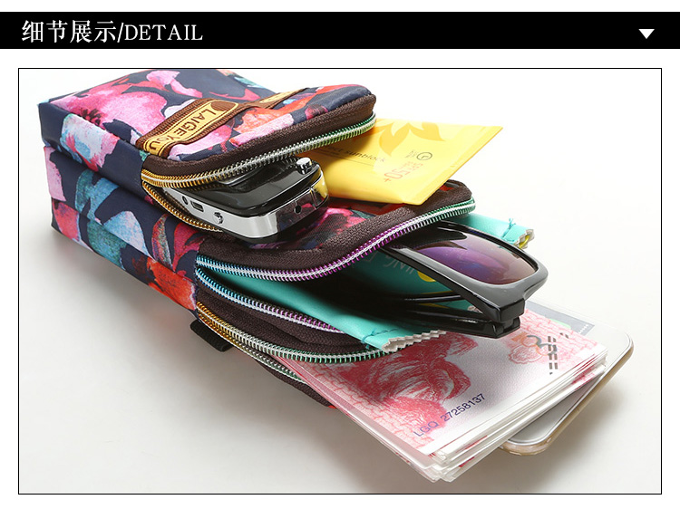 Multi-Layer Wrist Messenger Bag Mobile Phone Bag Zipper Bag Shoulder Bag Mini Coin Purse Sports Running Bag Arm Bag Multi-Layer Wrist Messenger Bag Mobile Phone Bag Zipper Bag Shoulder Bag Mini Coin Purse Sports Running Bag Arm Bag