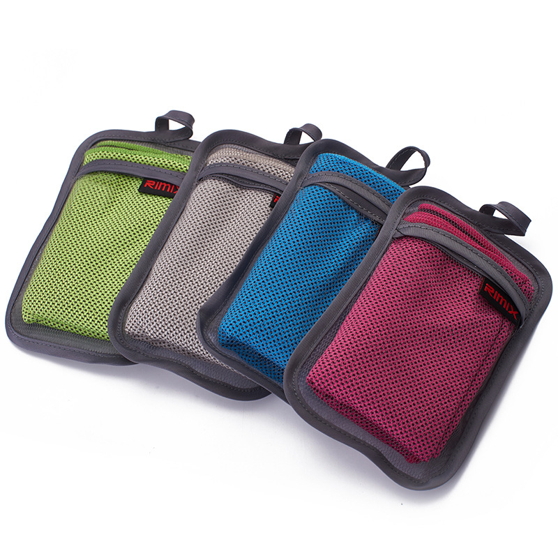 RIMIX Ice Sports Towel Cooling Cold Sense Sports Towel Ice-Cold Towel Sweat-Wiping Fitness Sweat-Absorbing Towel Portable Frozen Towels