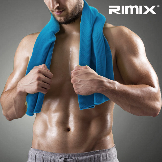 RIMIX Ice Sports Towel Cooling Cold Sense Sports Towel Ice-Cold Towel Sweat-Wiping Fitness Sweat-Absorbing Towel Portable Frozen Towels