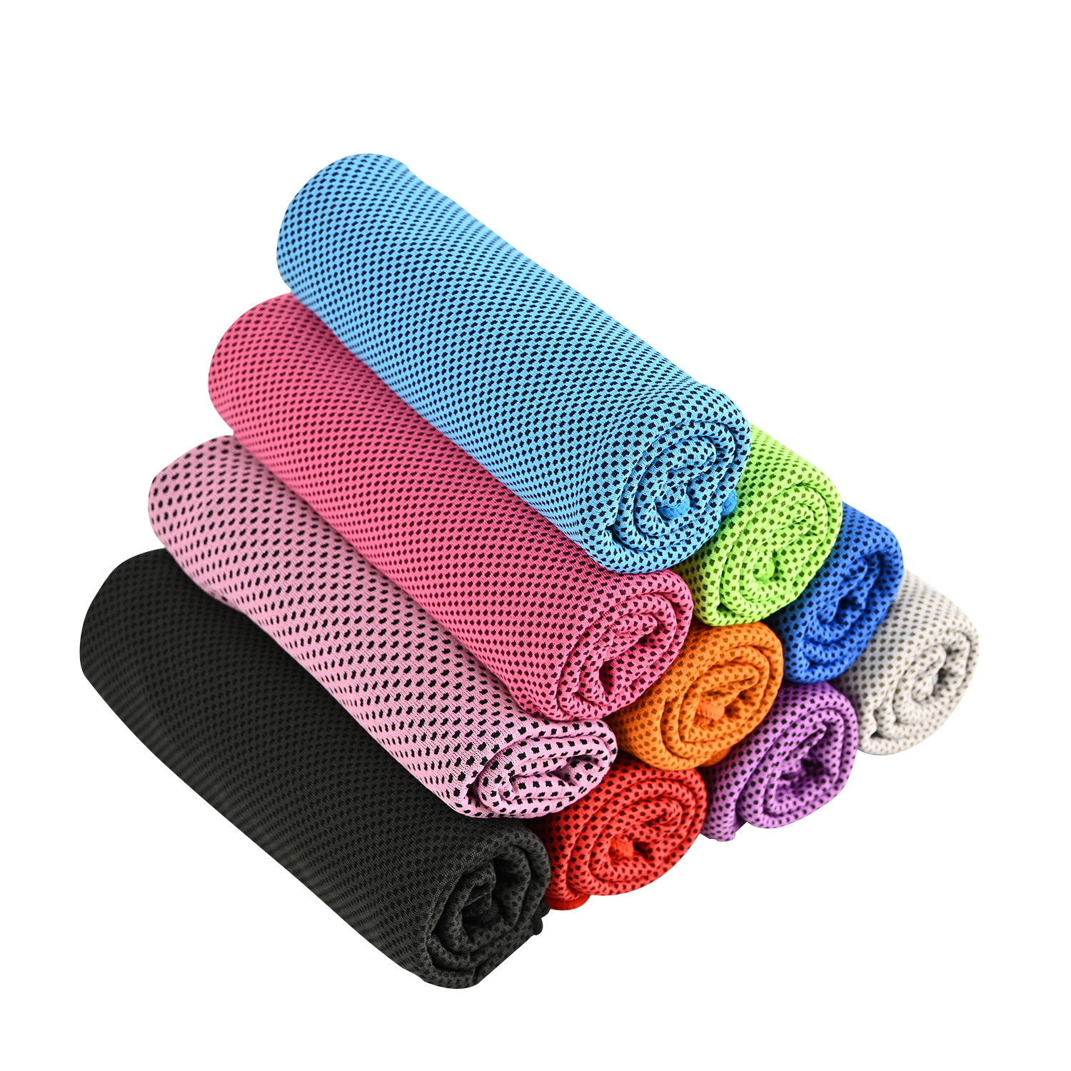 Summer Fashion Simple Double-Layer Mountaineering Cold Towel Outdoor Sports Yoga Cooling Quick-Drying Factory Custom Logo