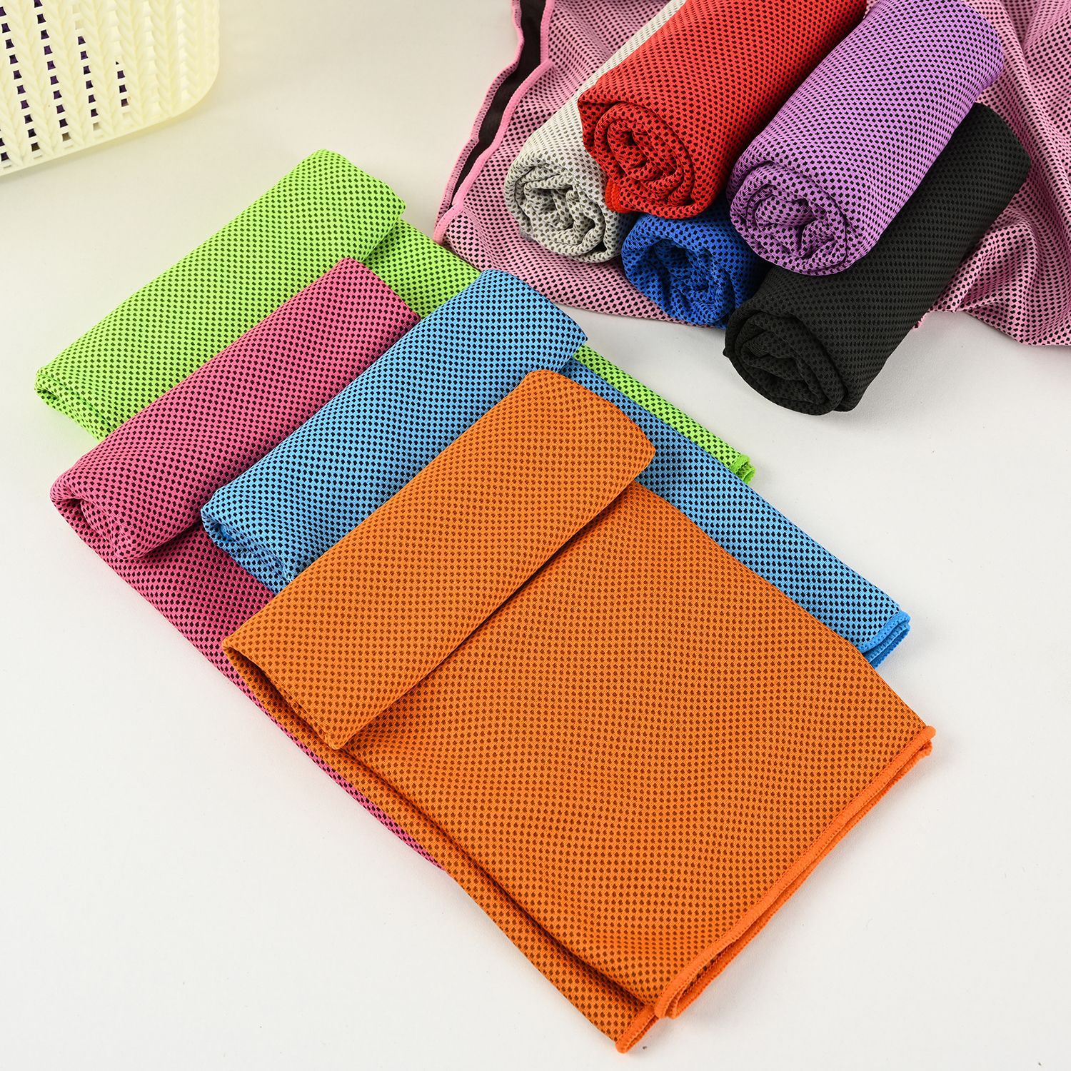 Summer Fashion Simple Double-Layer Mountaineering Cold Towel Outdoor Sports Yoga Cooling Quick-Drying Factory Custom Logo Summer Fashion Simple Double-Layer Mountaineering Cold Towel Outdoor Sports Yoga Cooling Quick-Drying Factory Custom Logo