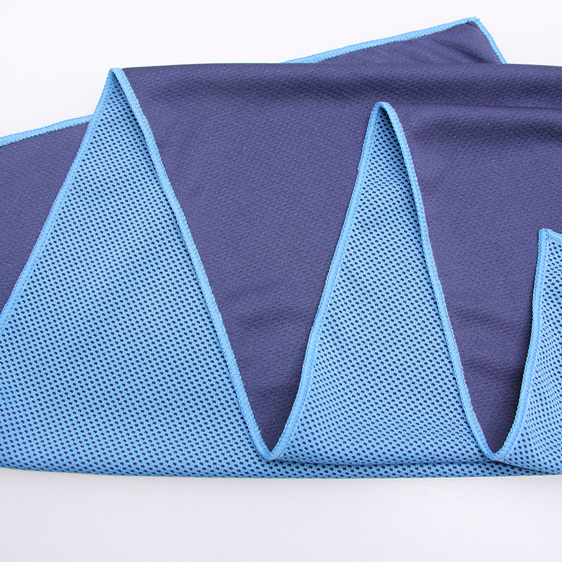 Cold Feeling Towel Outdoor Sports Towel Customized Ice-Cold Towel Cold Feeling Fabric Quick-Drying Absorbent Ice Sports Towel