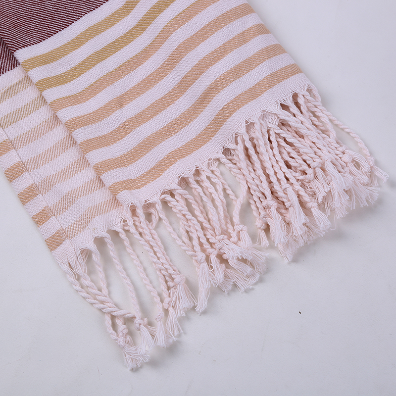 Turkish Beach Towel 100% Cotton, Quick Drying, Stylish Bath Beach Spa and Fitness Towel