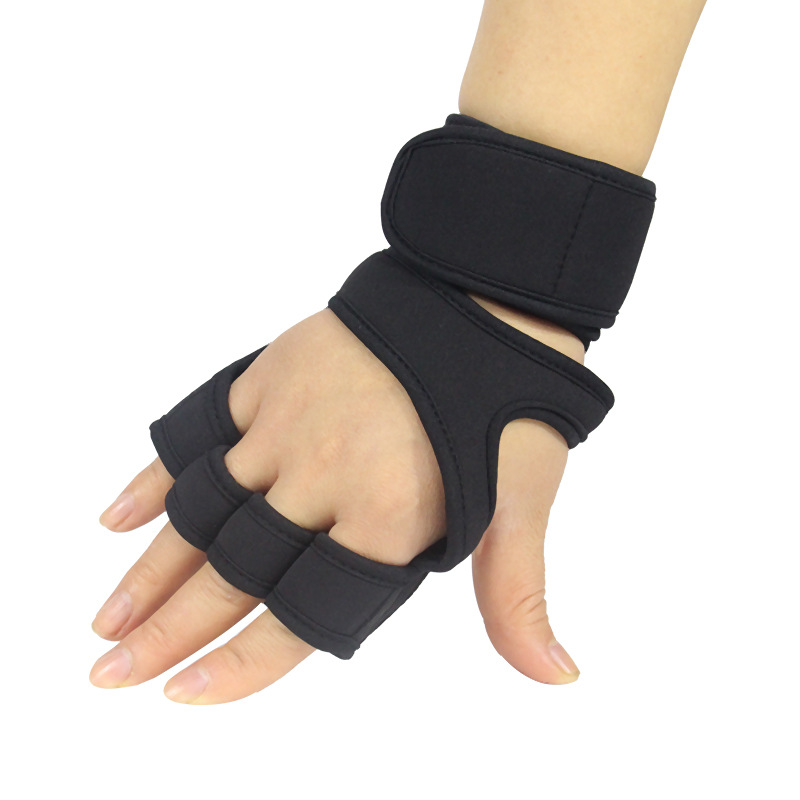 Non-Slip Half-Finger Riding Gloves Breathable Equipment Dumbbell Horizontal Bar Fitness Weightlifting Gloves Sports Fitness Gloves