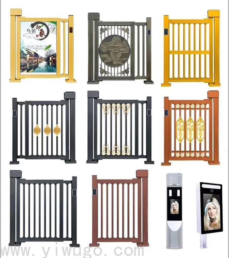 Fence Gate Intelligent Face Recognition Automatic Door Sliding Gate All-in-One Card Management System Access Control Fence Gate Intelligent Face Recognition Automatic Door Sliding Gate All-in-One Card Management System Access Control