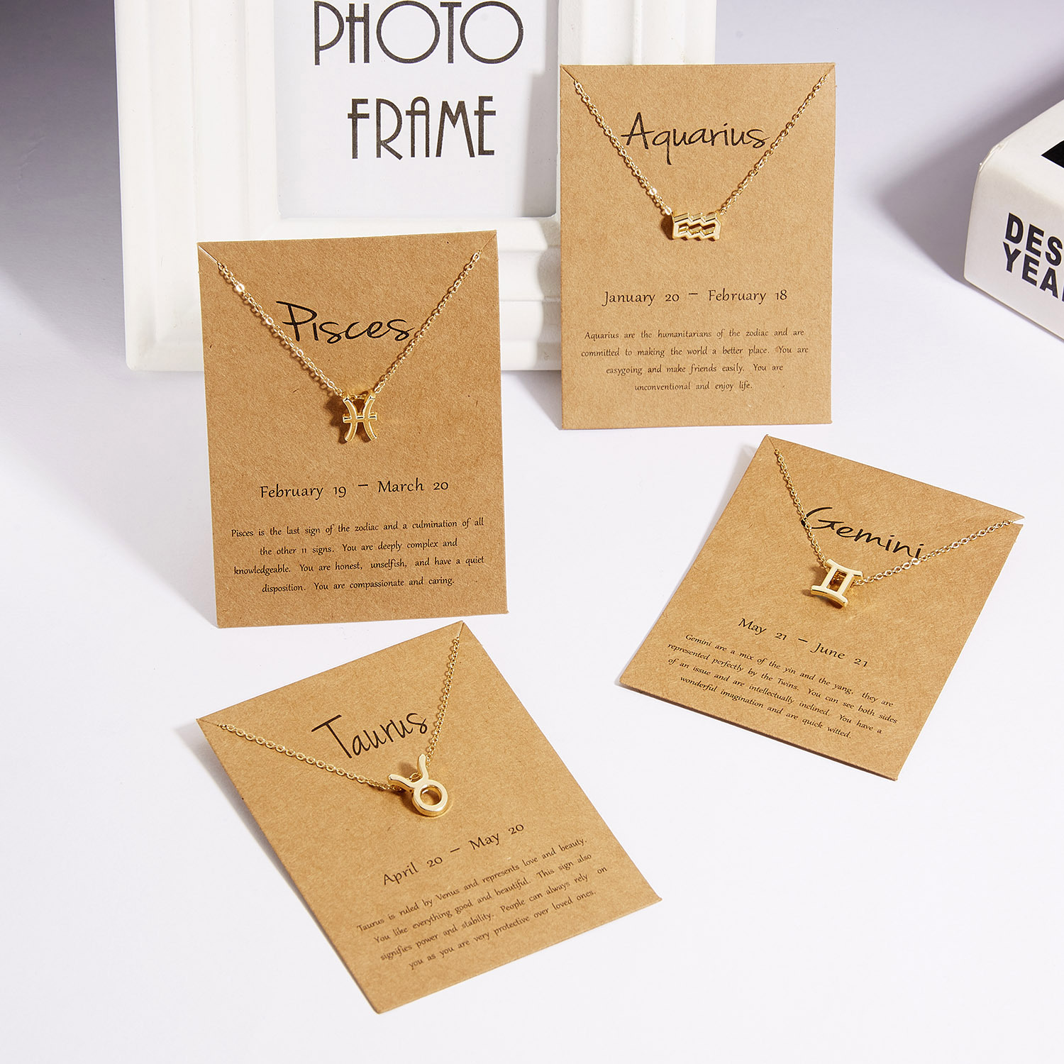 European and American Wish Amazon Hot 12 Twelve Constellations Necklace Ins Spot Constellation Pendant Card Choker European and American Wish Amazon Hot 12 Twelve Constellations Necklace Ins Spot Constellation Pendant Card Choker