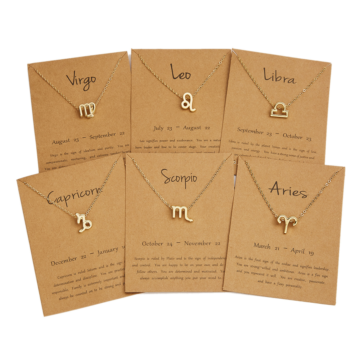 European and American Wish Amazon Hot 12 Twelve Constellations Necklace Ins Spot Constellation Pendant Card Choker European and American Wish Amazon Hot 12 Twelve Constellations Necklace Ins Spot Constellation Pendant Card Choker