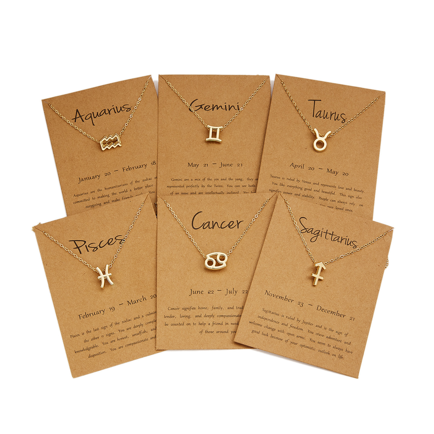 European and American Wish Amazon Hot 12 Twelve Constellations Necklace Ins Spot Constellation Pendant Card Choker European and American Wish Amazon Hot 12 Twelve Constellations Necklace Ins Spot Constellation Pendant Card Choker