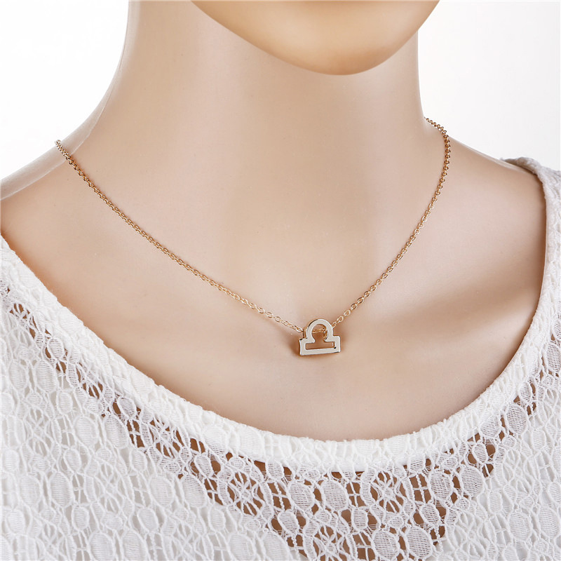 European and American Wish Amazon Hot 12 Twelve Constellations Necklace Ins Spot Constellation Pendant Card Choker European and American Wish Amazon Hot 12 Twelve Constellations Necklace Ins Spot Constellation Pendant Card Choker