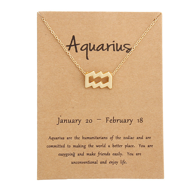 European and American Wish Amazon Hot 12 Twelve Constellations Necklace Ins Spot Constellation Pendant Card Choker European and American Wish Amazon Hot 12 Twelve Constellations Necklace Ins Spot Constellation Pendant Card Choker