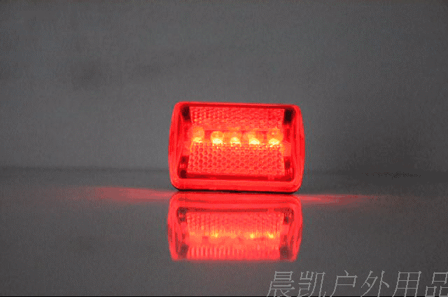 Riding bicycle outdoor accessories, equipment warning lights, colorful Mini mountain bicycle taillight