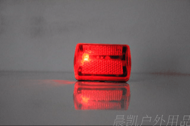 Riding bicycle outdoor accessories, equipment warning lights, colorful Mini mountain bicycle taillight