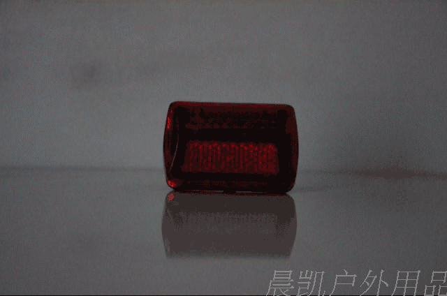 Riding bicycle outdoor accessories, equipment warning lights, colorful Mini mountain bicycle taillight