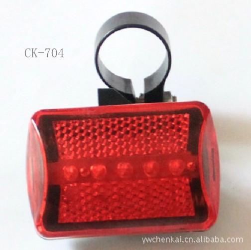 Riding bicycle outdoor accessories, equipment warning lights, colorful Mini mountain bicycle taillight