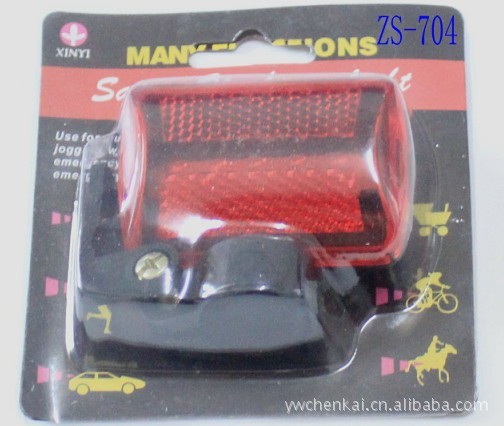 Riding bicycle outdoor accessories, equipment warning lights, colorful Mini mountain bicycle taillight