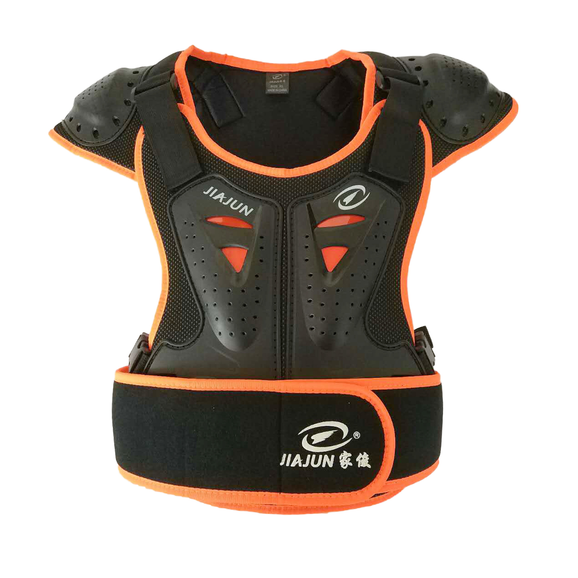 Jiajun Adult Armour Protective Clothing Riding Chest Protective Armor Back off-Road Protective Equipment Protective Gear