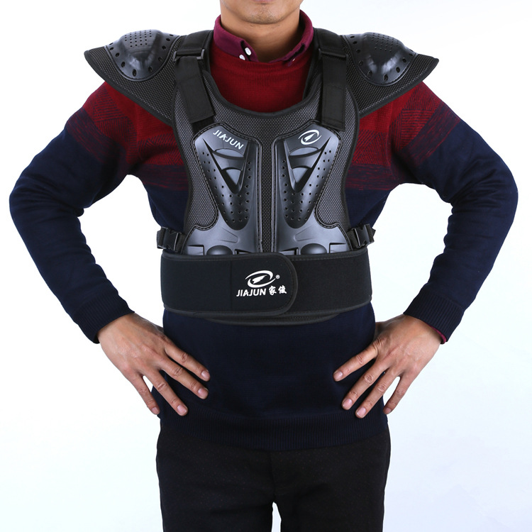 Jiajun Adult Armour Protective Clothing Riding Chest Protective Armor Back off-Road Protective Equipment Protective Gear