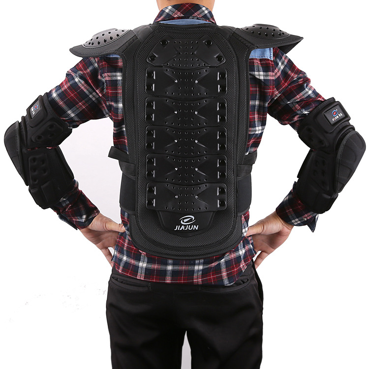 Jiajun Adult Armour Protective Clothing Riding Chest Protective Armor Back off-Road Protective Equipment Protective Gear