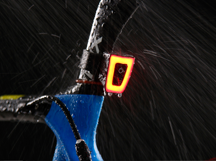 T11-3usb charging helmet taillight bicycle taillight Mountain bike night riding safety warning light riding equipment