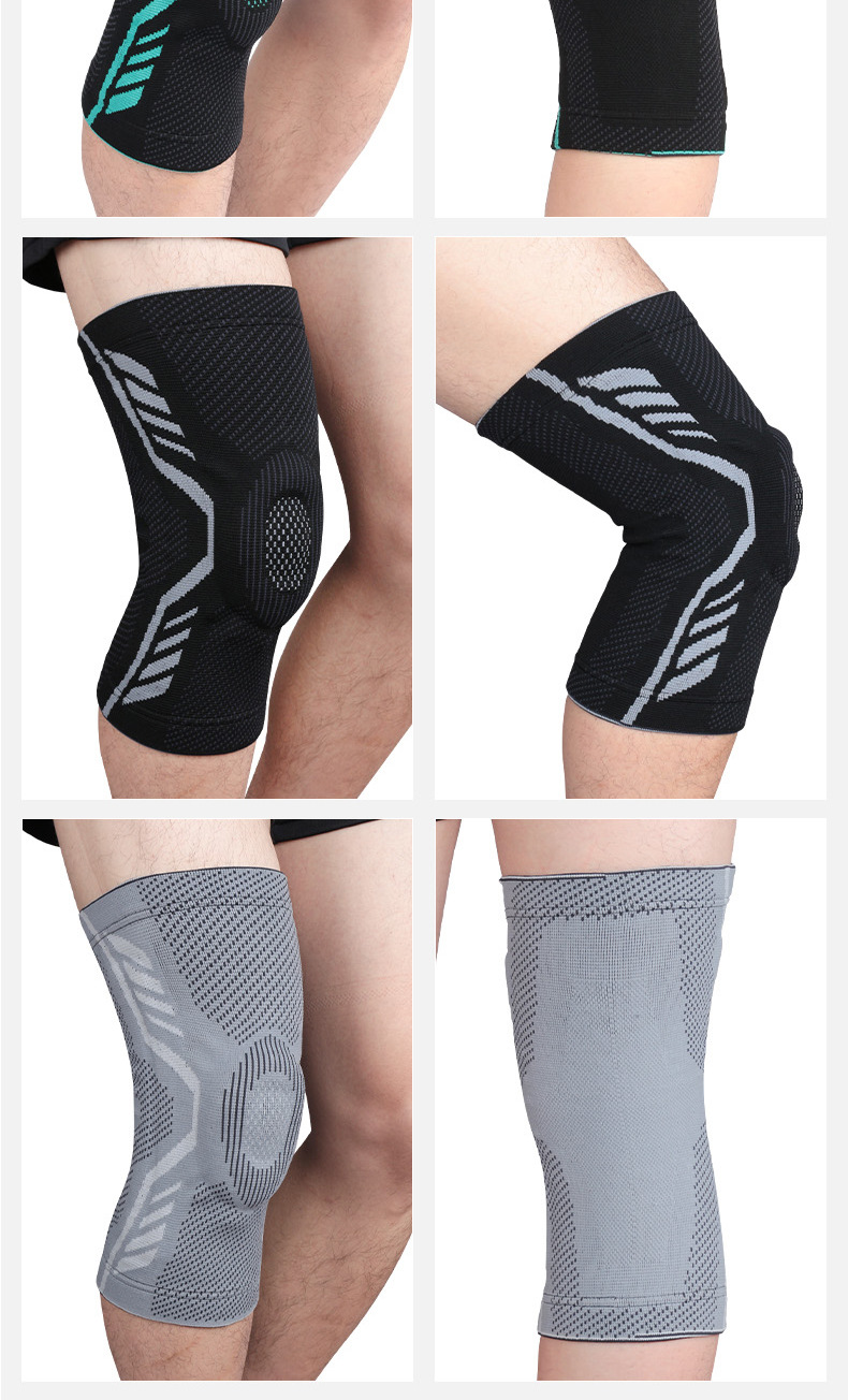 Basketball Sports Kneecaps Pressurized Silicone Anti-Collision Protection Patella Outdoor Riding Fitness Dance Mountaineering Protective Gear Equipment Basketball Sports Kneecaps Pressurized Silicone Anti-Collision Protection Patella Outdoor Riding Fitness Dance Mountaineering Protective Gear Equipment