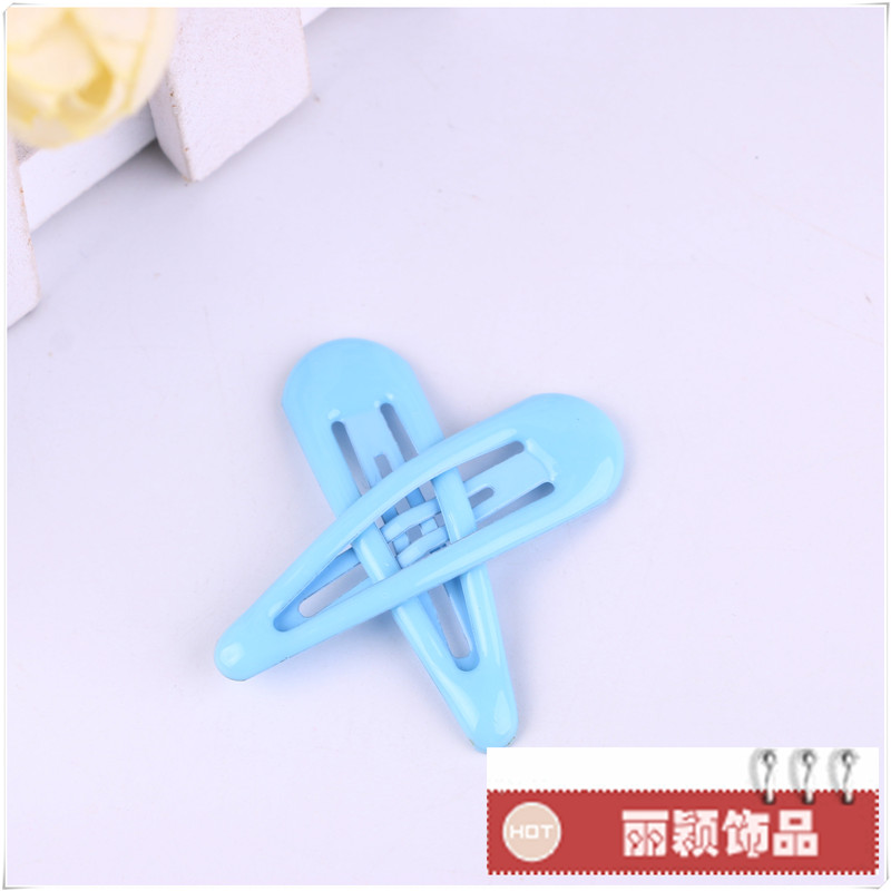 The Korean version of the black card word folder edge clip clip top hair accessories chuck Korean bangs The Korean version of the black card word folder edge clip clip top hair accessories chuck Korean bangs