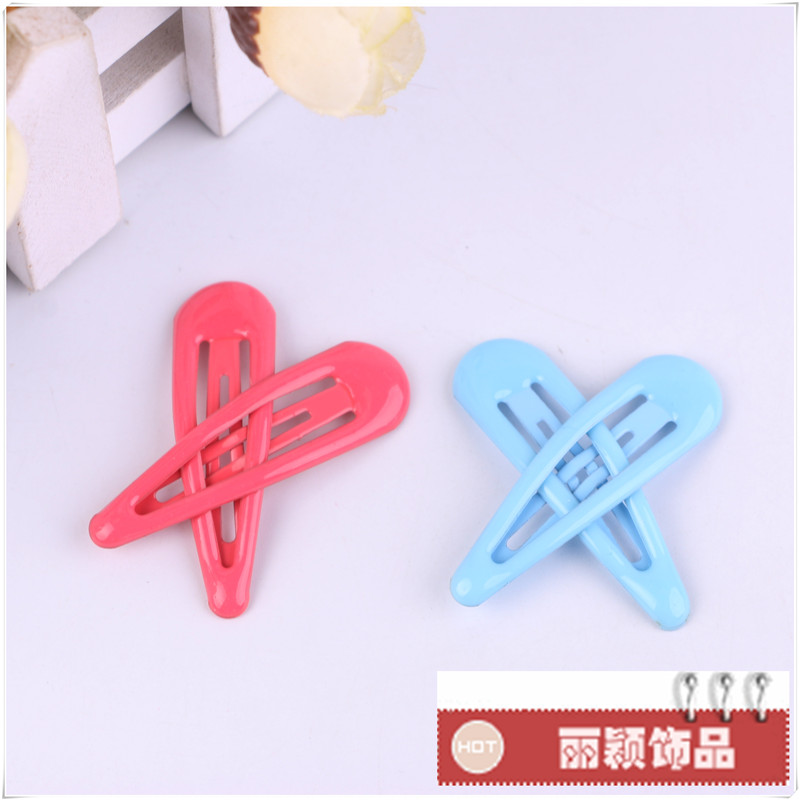 The Korean version of the black card word folder edge clip clip top hair accessories chuck Korean bangs The Korean version of the black card word folder edge clip clip top hair accessories chuck Korean bangs