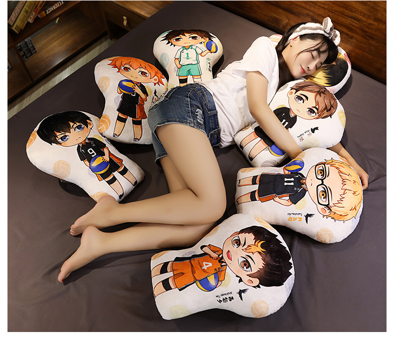 Volleyball Youth Peripheral Sun Xiang Yang Kageyama Tobio Moon Island Yingdong Man Pillow Toy Secondary Yuan One Product Dropshipping Volleyball Youth Peripheral Sun Xiang Yang Kageyama Tobio Moon Island Yingdong Man Pillow Toy Secondary Yuan One Product Dropshipping