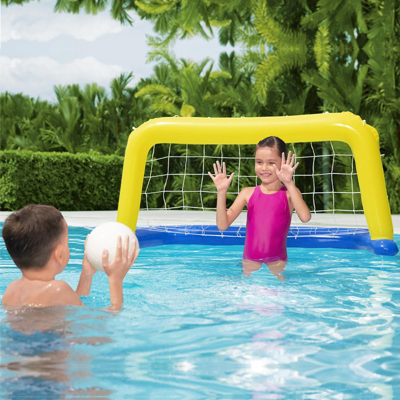 Beach Toys Adult and Children Parent-Child Swimming Pool Water Playing Inflatable Volleyball Basketball Stand Beach Toy