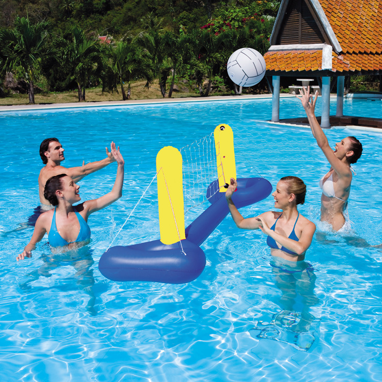 Beach Toys Adult and Children Parent-Child Swimming Pool Water Playing Inflatable Volleyball Basketball Stand Beach Toy Beach Toys Adult and Children Parent-Child Swimming Pool Water Playing Inflatable Volleyball Basketball Stand Beach Toy