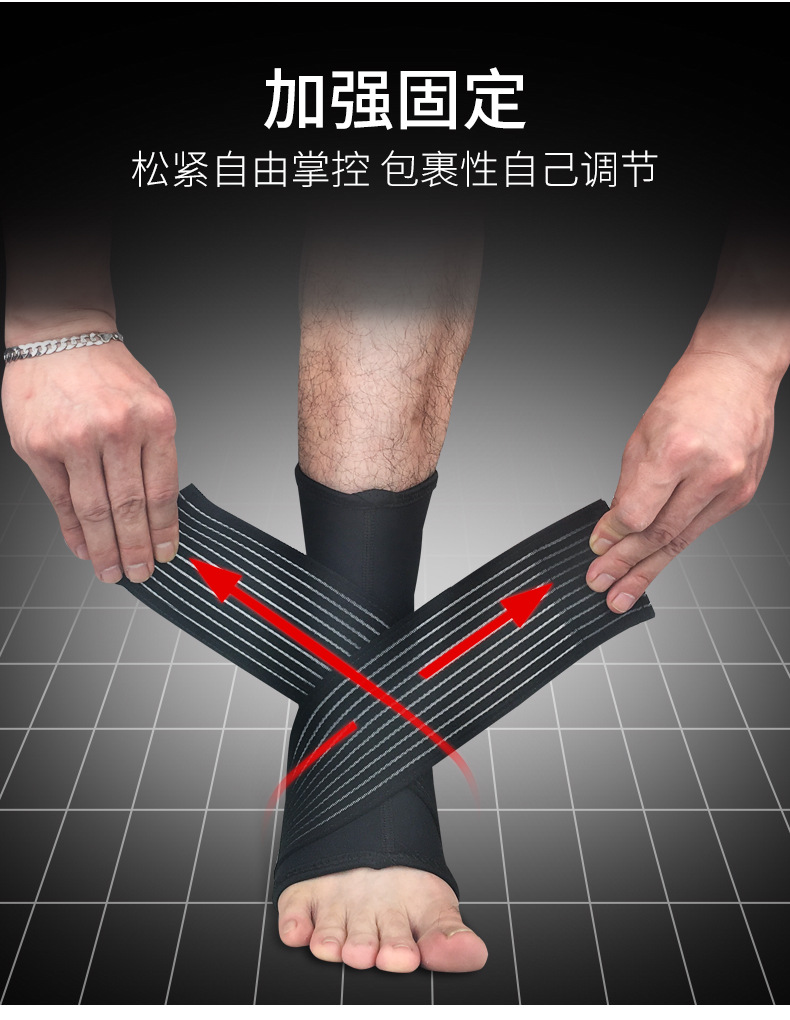 Factory Wholesale Ankle Support Compression Foot Sock Bandage Pressure Ankle and Wrist Guard Outdoor Basketball Football Mountaineering Protective Gear Factory Wholesale Ankle Support Compression Foot Sock Bandage Pressure Ankle and Wrist Guard Outdoor Basketball Football Mountaineering Protective Gear