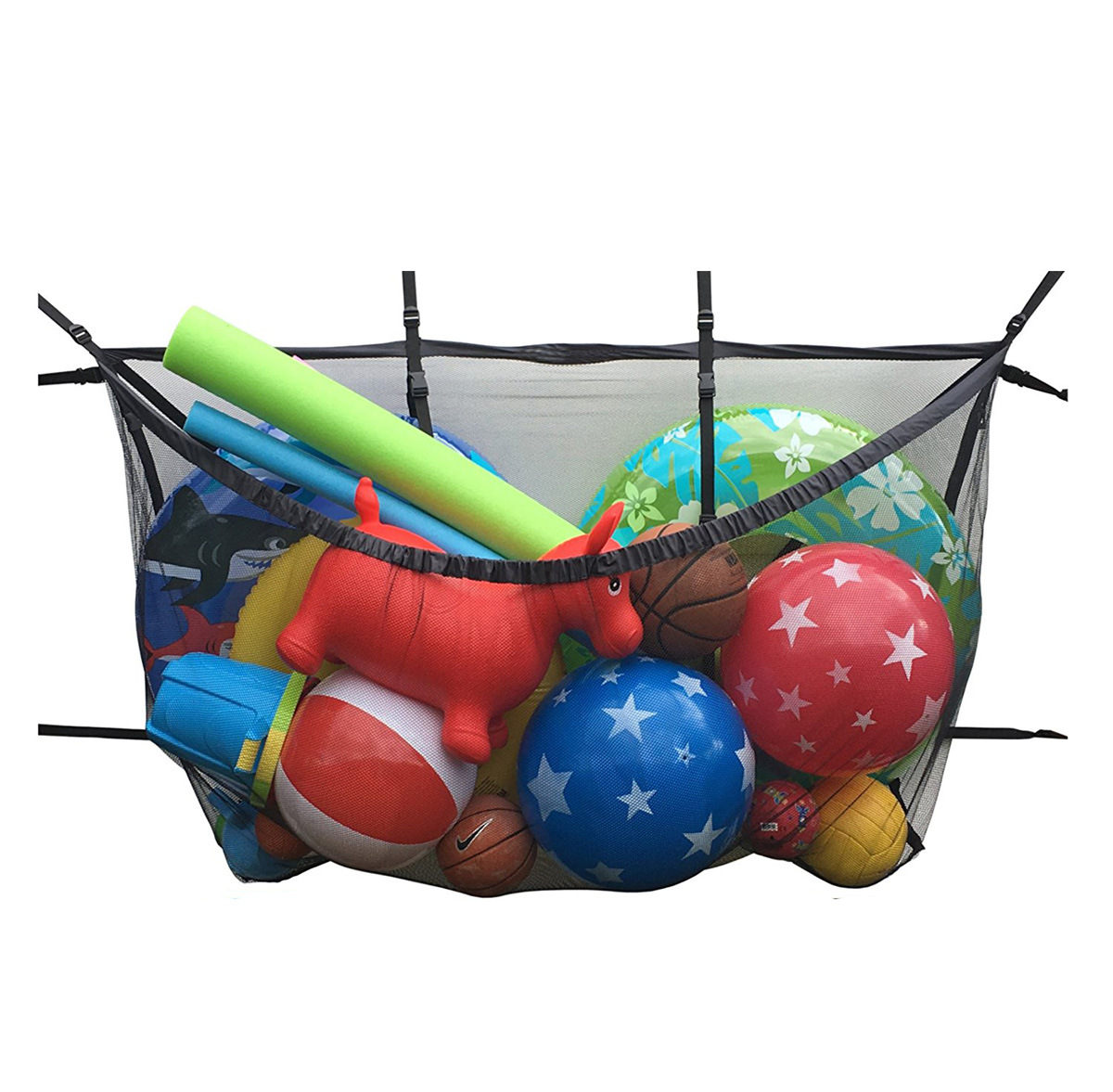 Large Capacity Swimming Pool Buggy Bag Hook Net Pocket Football Basketball Children Inflatable Toys Home Sundries Storage Net Pocket Large Capacity Swimming Pool Buggy Bag Hook Net Pocket Football Basketball Children Inflatable Toys Home Sundries Storage Net Pocket