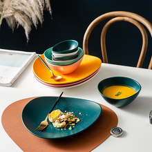 Ins Wind Coloured Glaze Ceramic Drum Cup Household Coffee Milk Cup Hotel Restaurant Small Cup One Product Dropshipping