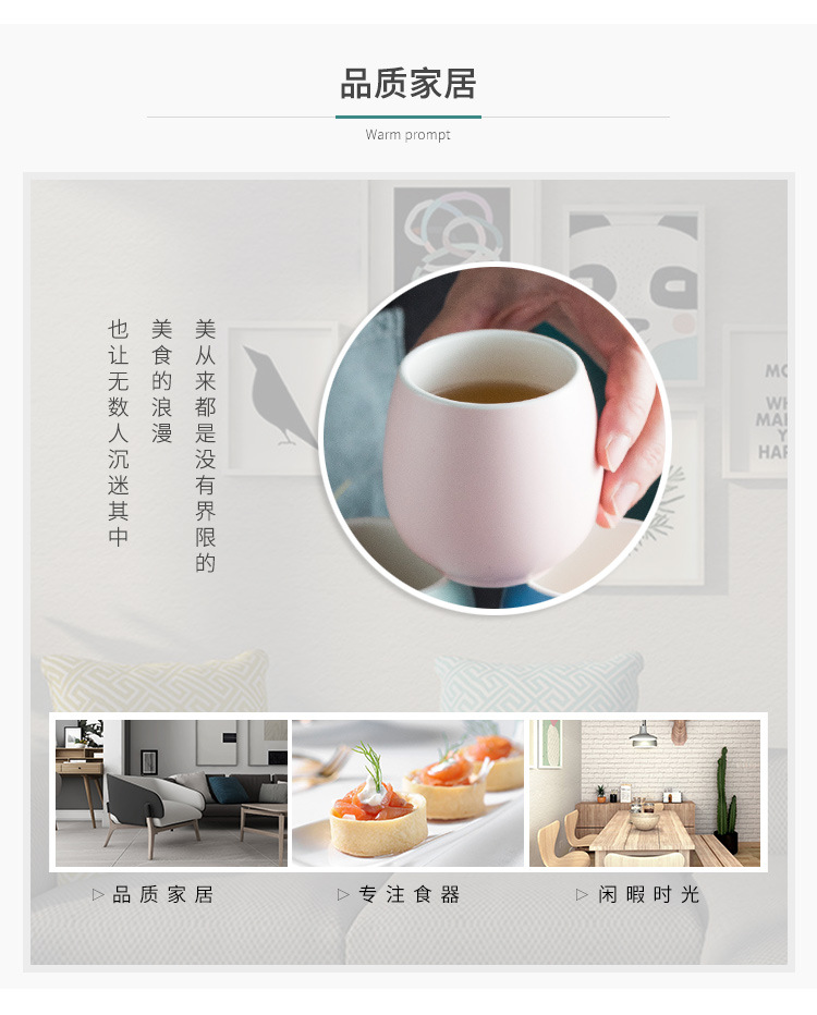 Ins Wind Coloured Glaze Ceramic Drum Cup Household Coffee Milk Cup Hotel Restaurant Small Cup One Product Dropshipping