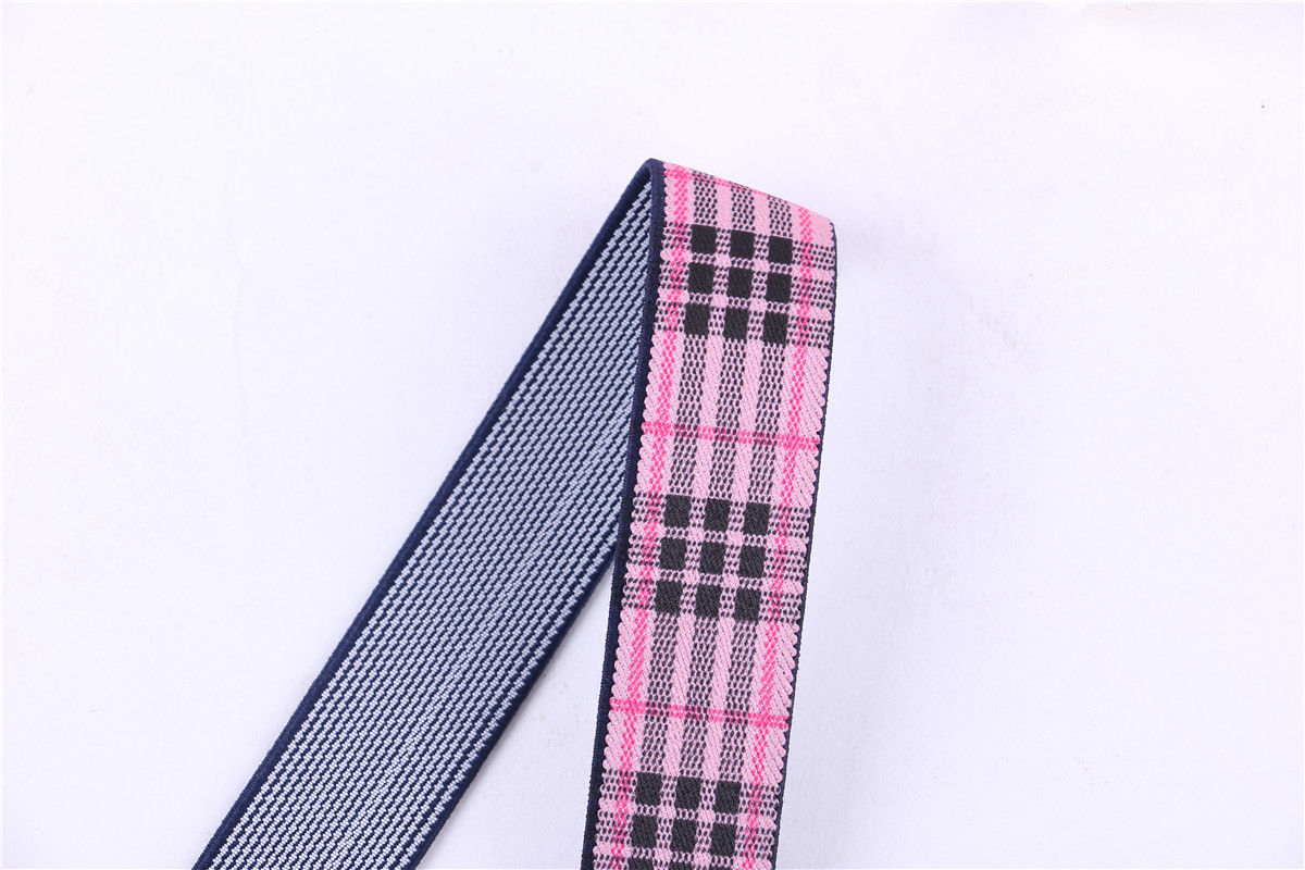 Ethnic style lace polyester ribbon Coloured floral jacquard ribbon Shoes, hats, luggage and clothing accessories 2.5cm