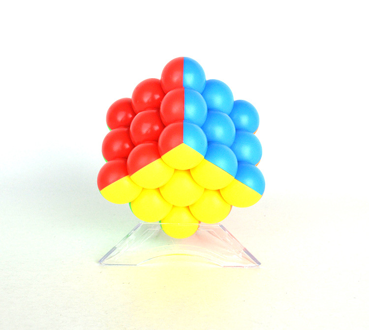 [Yongjun Beads Third-Order Rubik&#039;s Cube] Yj8347 Beads Third-Order Fluorescent Color Ball Fitness Ball Fidget Cube