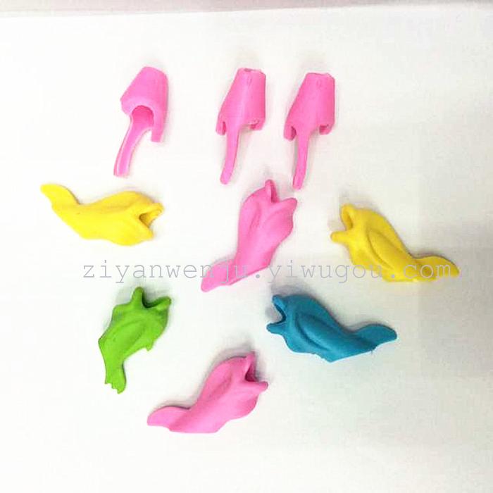 High Quality Silicone Various Styles Pencil Grip Pencil Case Children and Students Universal Pencil Grip Wholesale