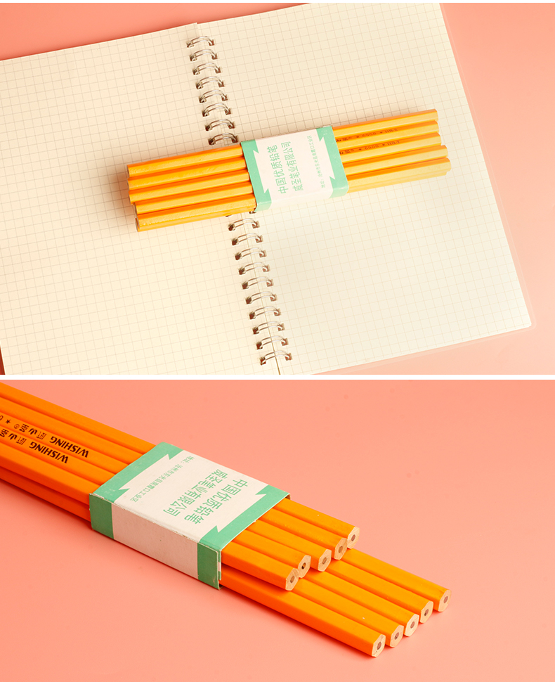 6900-1 Creative Cartoon Children's Pencil Primary School Student Double Cut Pencil Student Pupil Prize Gift