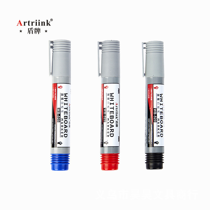 wb520 whiteboard pen environmental protection non-toxic ink mark clear easy to add ink large capacity student office pen wb520 whiteboard pen environmental protection non-toxic ink mark clear easy to add ink large capacity student office pen