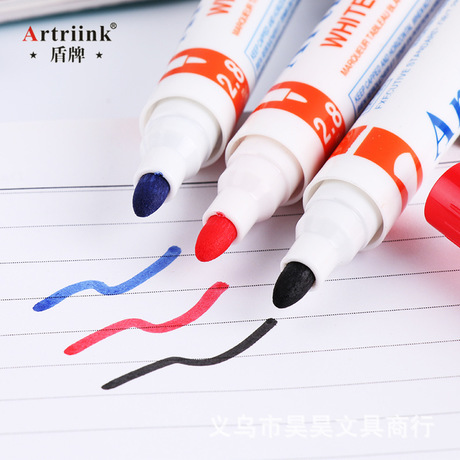 wb500 whiteboard pen environmental protection non-toxic ink mark clear easy to add ink large capacity student office pen