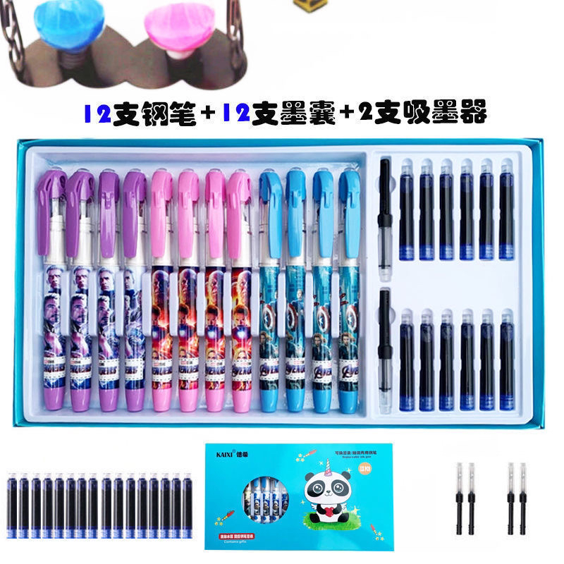 12 Boxed Ink Sac Pens Net Red Pens for Students Writing and Calligraphy Practice Universal Ink Sac 3.4 Caliber 12 Boxed Ink Sac Pens Net Red Pens for Students Writing and Calligraphy Practice Universal Ink Sac 3.4 Caliber