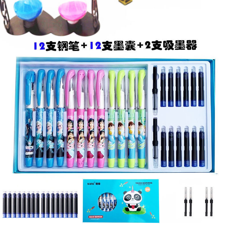 12 Boxed Ink Sac Pens Net Red Pens for Students Writing and Calligraphy Practice Universal Ink Sac 3.4 Caliber 12 Boxed Ink Sac Pens Net Red Pens for Students Writing and Calligraphy Practice Universal Ink Sac 3.4 Caliber
