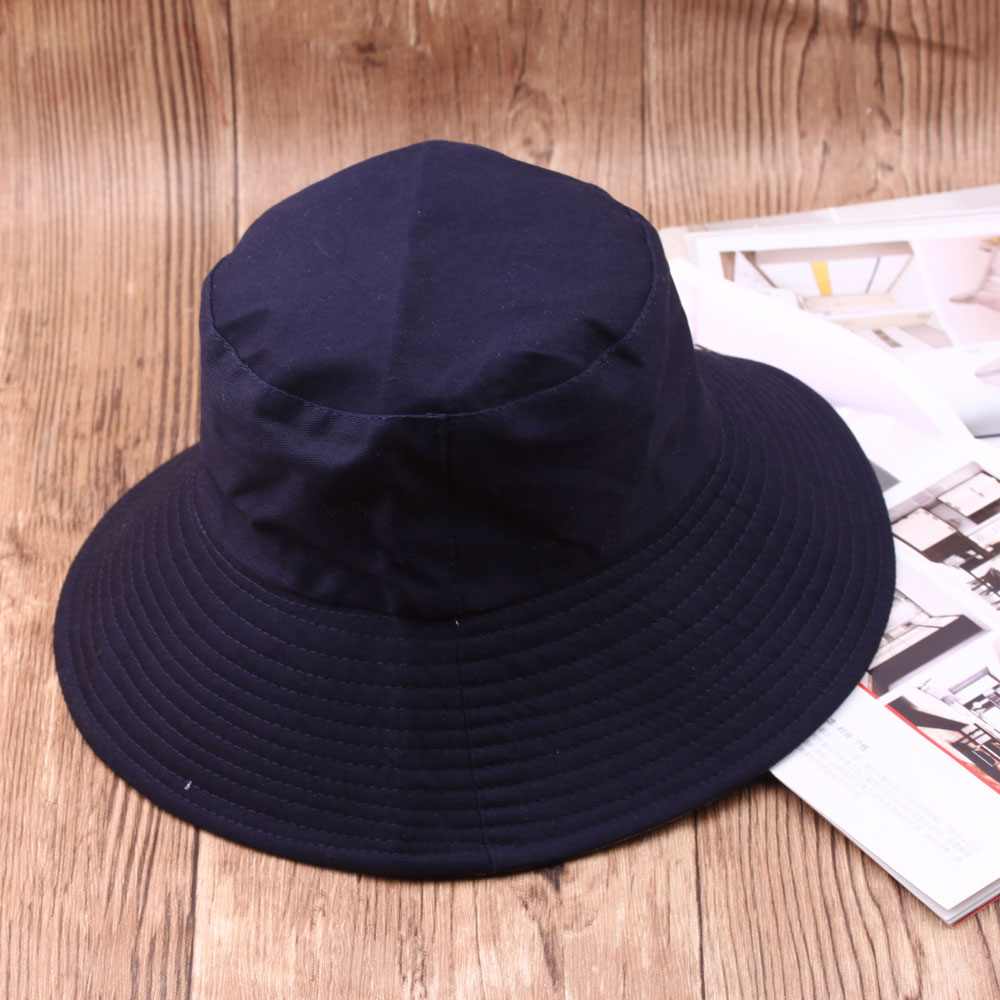 Reversible Fisherman Hat Female Online Influencer Korean Style Fashionable All-Match Japanese Sun-Proof UV Protection Sun Hat Summer Hat