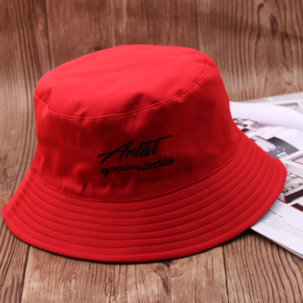 Reversible Fisherman Hat Female Online Influencer Korean Style Fashionable All-Match Japanese Sun-Proof UV Protection Sun Hat Summer Hat