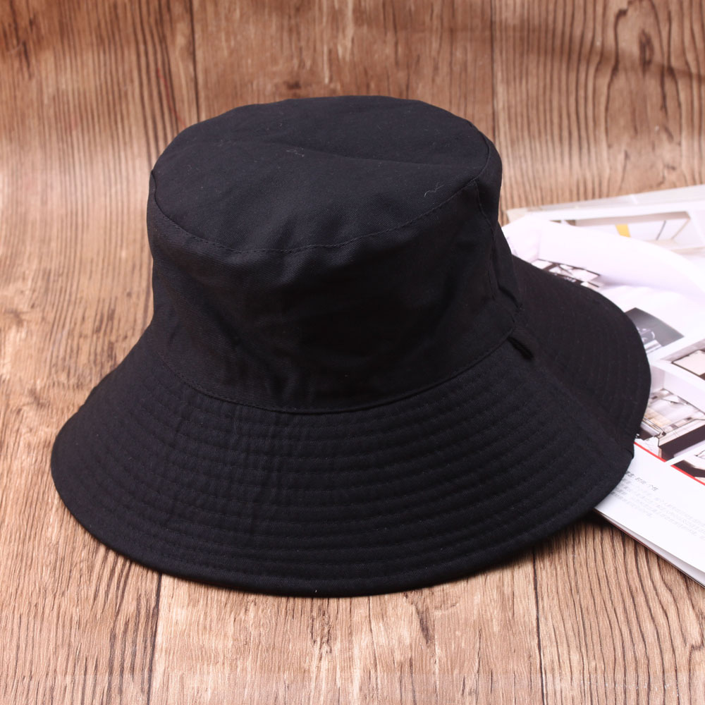 Reversible Fisherman Hat Female Online Influencer Korean Style Fashionable All-Match Japanese Sun-Proof UV Protection Sun Hat Summer Hat