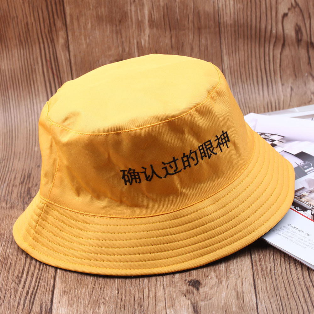 Reversible Fisherman Hat Female Online Influencer Korean Style Fashionable All-Match Japanese Sun-Proof UV Protection Sun Hat Summer Hat