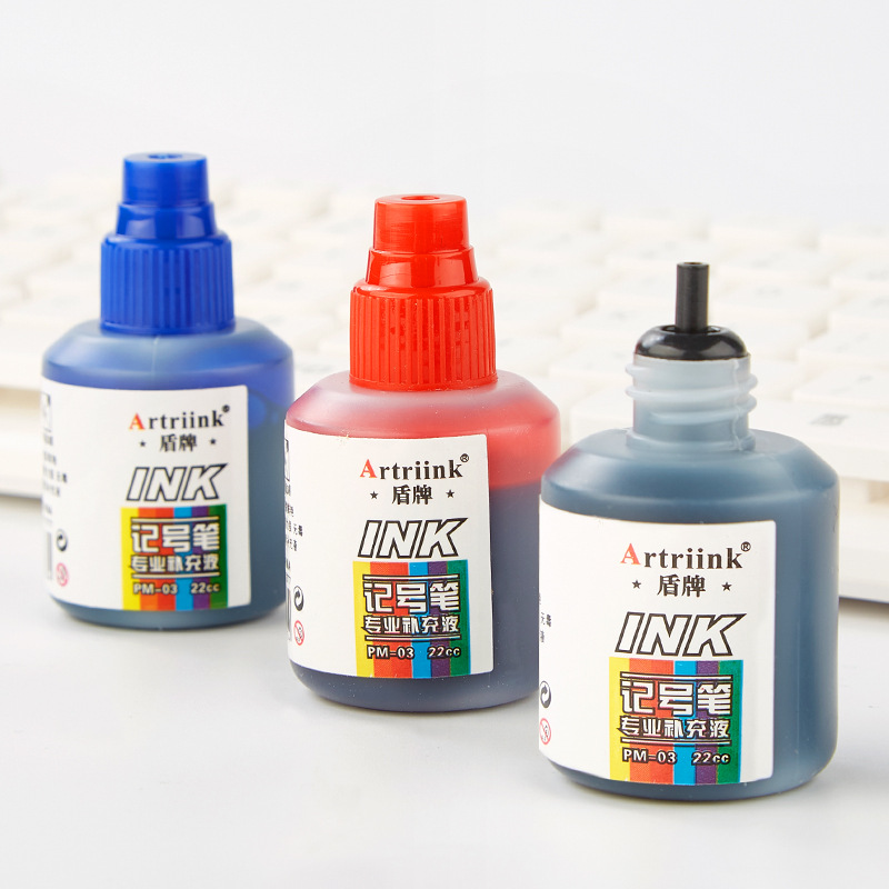 Buckler PM - 03 marker replenishment solution 22 cc ink high quality ink fast drying erasable fadeless manufacturer direct sales