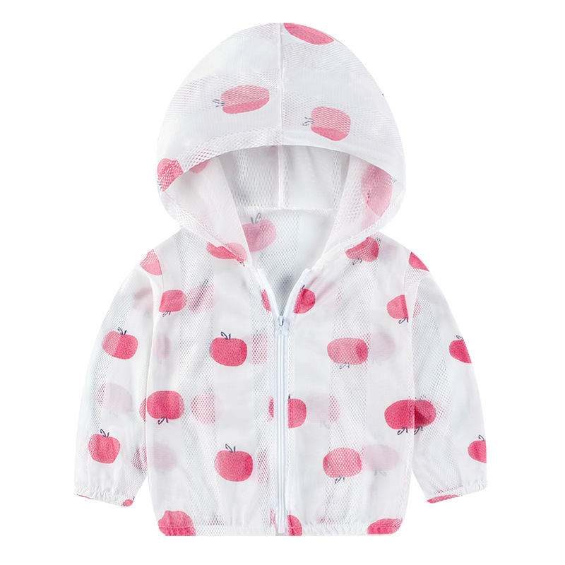 Summer Boys Sun-Protective Clothing Lightweight Breathable Baby Girl Outdoor UV-Proof Coat Children&#039;s Sun Protection Clothing