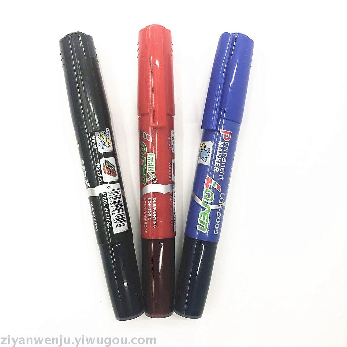 High Quality Oily with Ink Marking Pen Creative Marking Pen Multifunctional Tail with Ink Green Qinren 2009