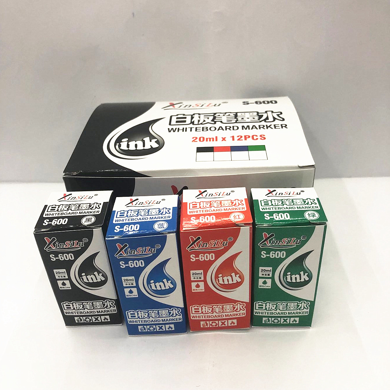 White board pen ink replenishment pen water white board pen liquid replenishment ink easy to wipe ink s-600 White board pen ink replenishment pen water white board pen liquid replenishment ink easy to wipe ink s-600