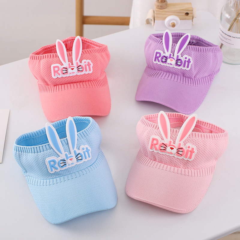 Children&#039;s Visor Cap Girls&#039; Cartoon Sun Hat Children&#039;s Summer UV Protection Big Brim Sun-Proof Baby&#039;s Sun Hat